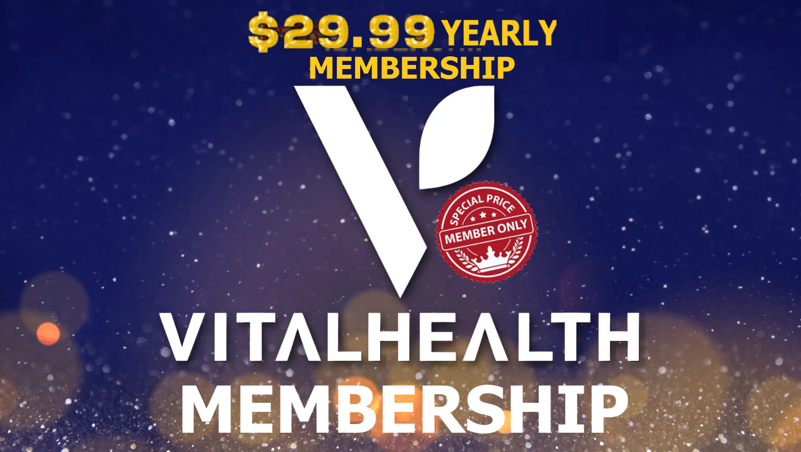 VitalHealth Yearly Membership